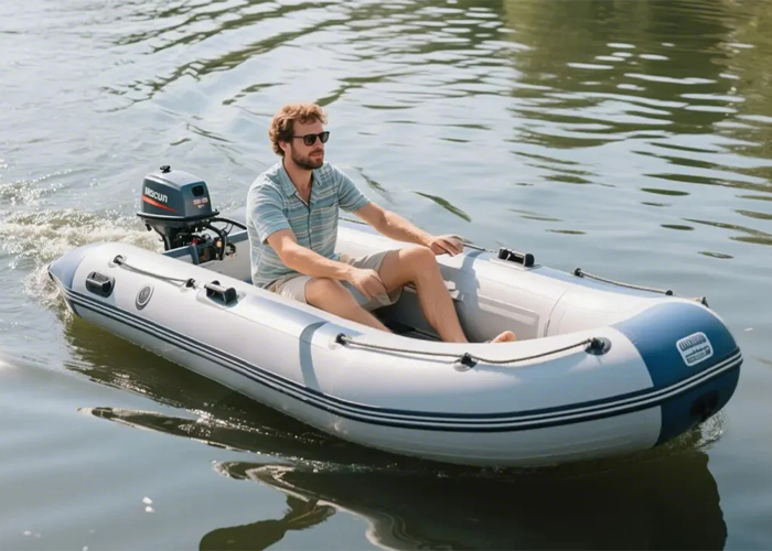 Flexible Knitted Coated Fabric for Inflatable Boats