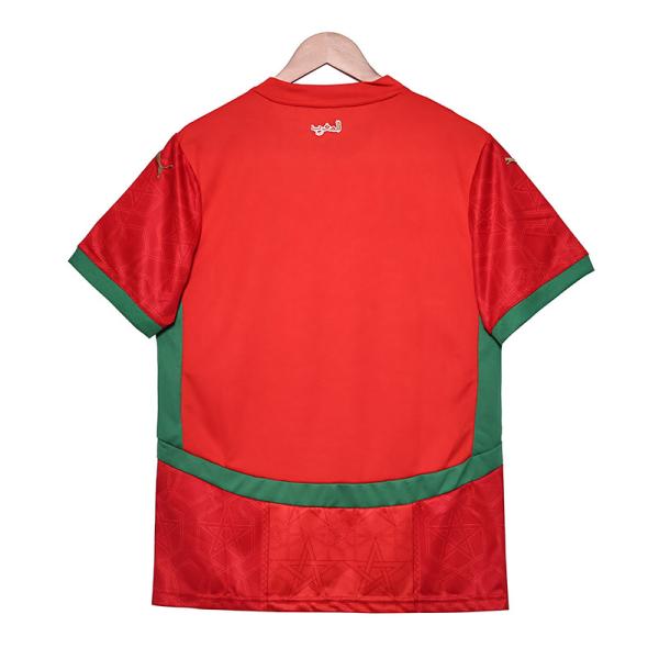2025-2026 Édition du Maroc Fan Home Jersey Groupe Personnalisation