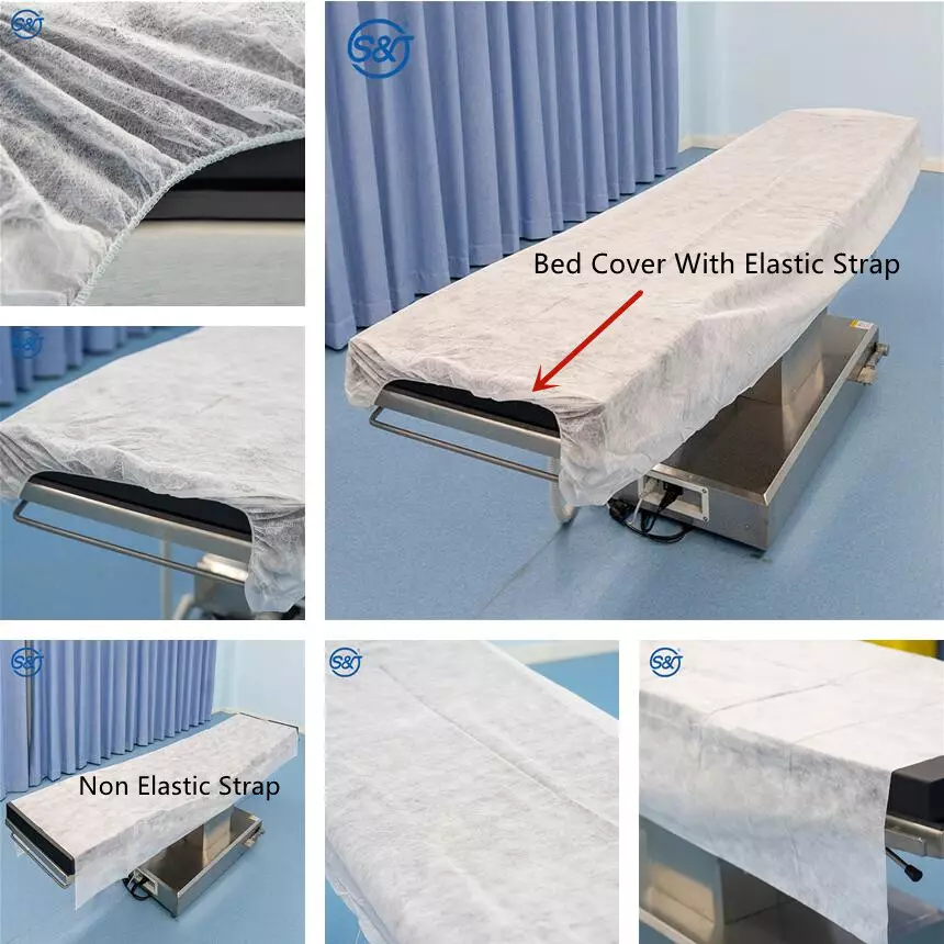 High Quality Disposable Bed Cover Nonwoven Disposable Bedsheet Roll For Hospital
