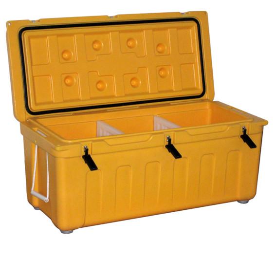 120 Liter Premium Blue Plastic Cooler Box for Fishing | Camping｜Hunting