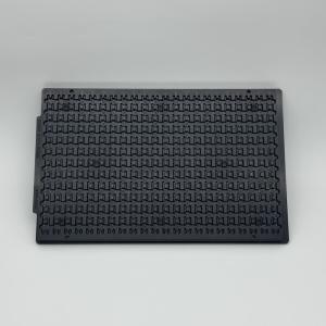 半導体業界に適した、ポケットサイズ8.2*9.2*2.8mmのカスタムチップトレイ