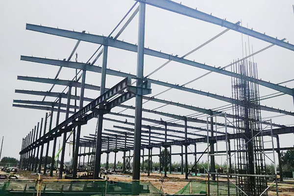 Customized Steel Structure Workshop Q235B Q355B Metal Workshop Building