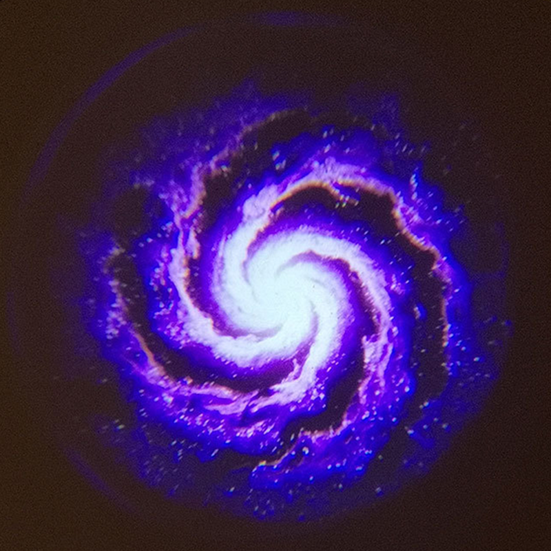 2W 75mm 900mAh Galaxy Projector Night Light For Room Decor