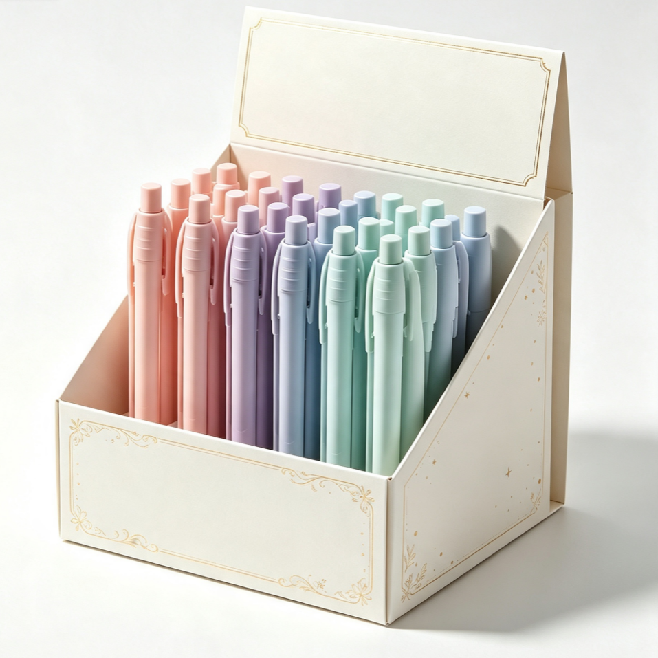 Disposable Kraft Paper Display Paper Box 