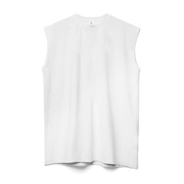 Unisex Graphic Digital Printing Gym Cut Off Sleeveless Vest XMAMLON Custom OEM RTS