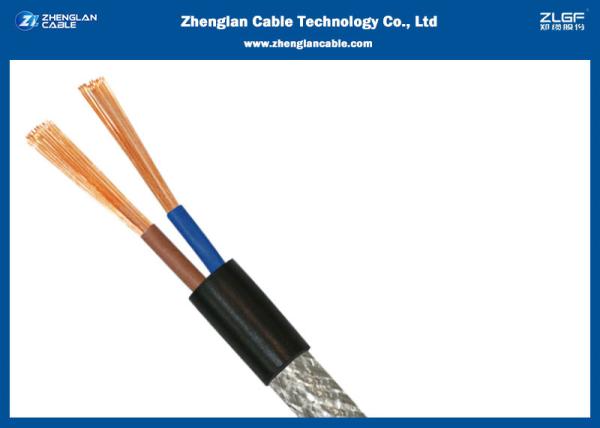 RVVP PVC Insulation Building Wire And Cable 2 Core PVC Sheathed Cable