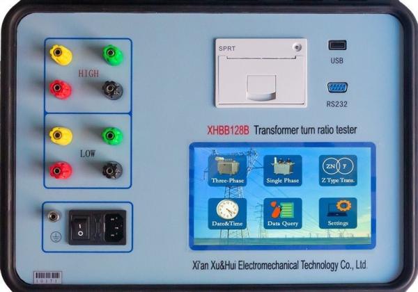 Automatic Portable TTR Meter Transformer Tester 3 Phase Transformer Turns Ratio Tester