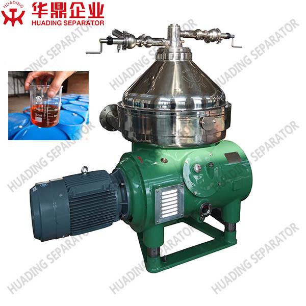 A cozinha desperdiça a separação de centrifugador 300l da água do óleo do tratamento 6.5kw
