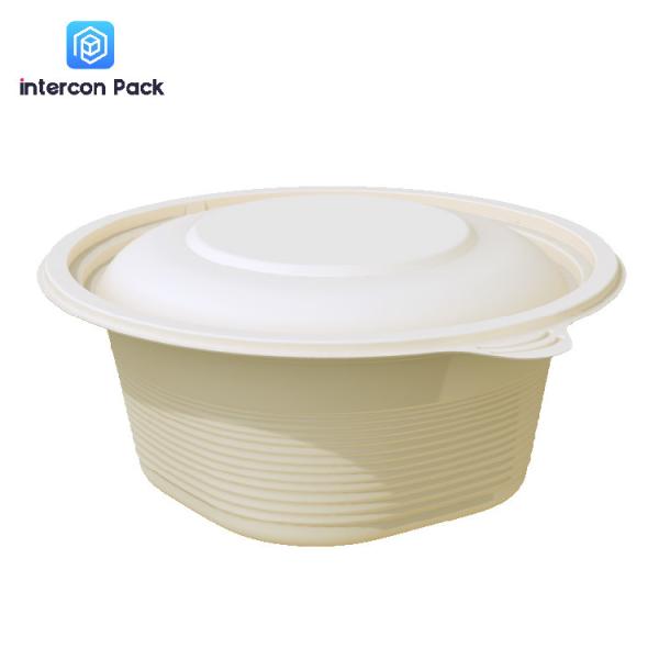 Corn Starch Degradable Lunch Box Eco Friendly Packaging Food Grade