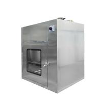 Ventana de transferencia de flujo laminar a prueba de explosión. 99.999% de purificación. Material peligroso pasa a través de las salas limpias químicas, farmacéuticas y GMP.