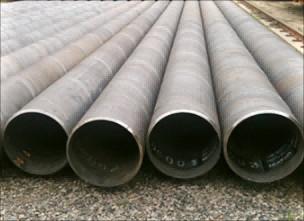 EN10219 S275J0H ASTM A252 GR.3 Tubos de aço carbono para estruturas
