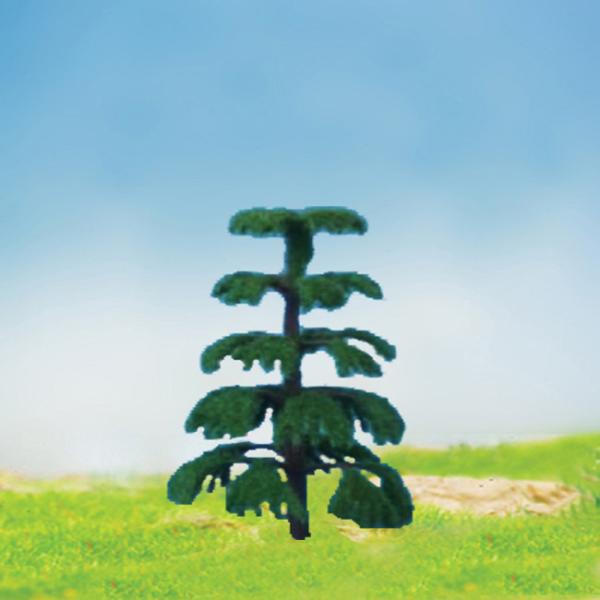 MODEL TREE with leaf Plastic green ,GT21 H:47-127mm