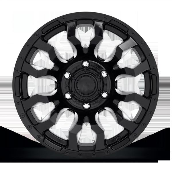 Black Bronze R20 6x139.7 Wheel Multi Spoke Design For Offroad Car