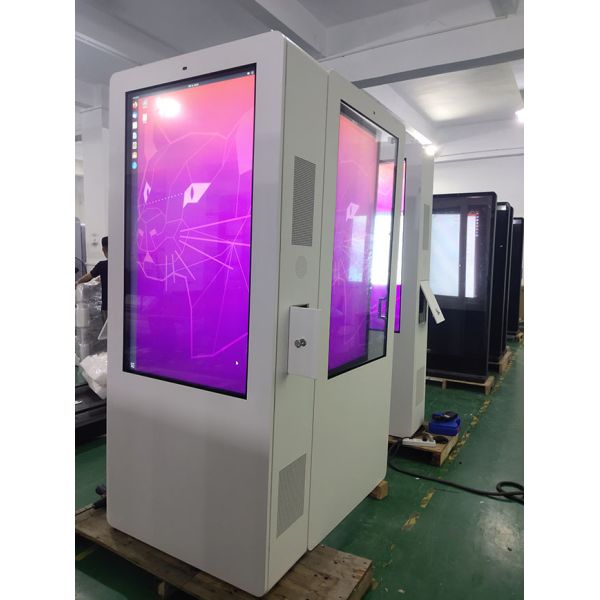 55-inch HD network large screen outdoor dual-screen advertising machine manufacturer wholesale