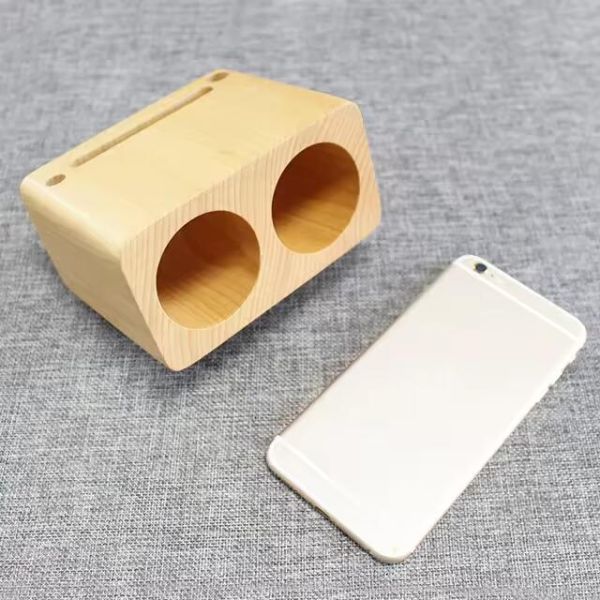 Desk Portable Household Items Cell Phone Stand With Speaker Sound Amplifier