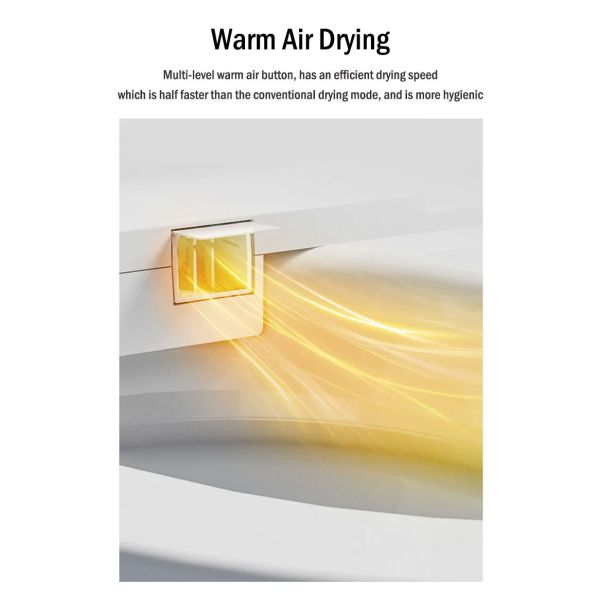 Tesia Modern Inodoro Ceramic Sensor Сантехника Автоматический туалет Напольный умный туалет для продажи