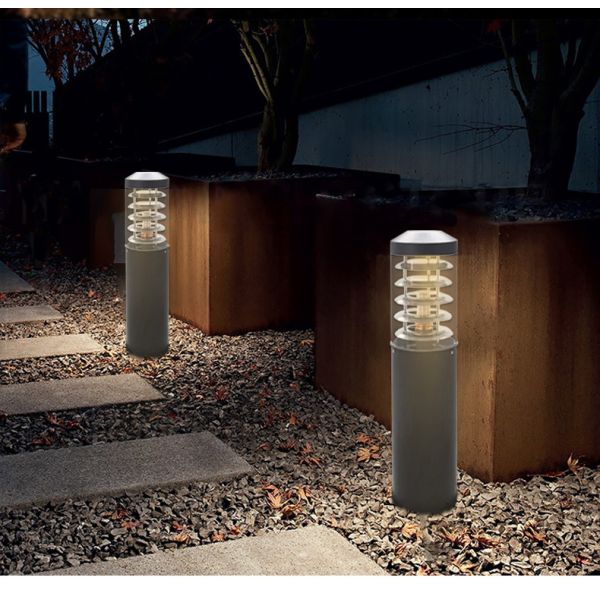 Paisagem da casa de campo do hotel das luzes E27 220V 145x600MM do gramado do diodo emissor de luz do quintal