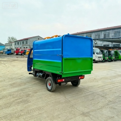 Self‑Loading & Self‑Dumping Garbage Truck , Waste Cleaning & Transfer Sanitation Vehicle