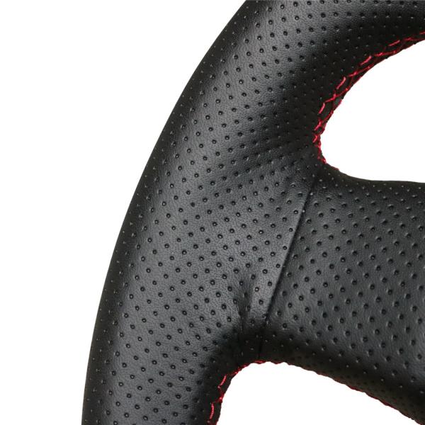 Seat Leon 1P FR Cupra Ibiza 6L 2006 2007 Hand Stitched Leather Steering Wheel Cover