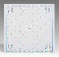Light Weight Fireproof PVC Ceiling Boards , Decorative Plastic Ceiling Tiles