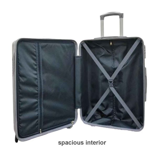 Bagages 3 pièces ensemble valise filateur coquille dure poids léger serrure TSA modèle frais 2024