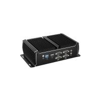4 cœurs 8 fils Mini PC sans ventilateur Intel Core I7 1195G7 avec double LAN 6COM DDR4
