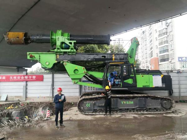 Petite profondeur 26m de matériel de forage de pile de Tysim de forte stabilité