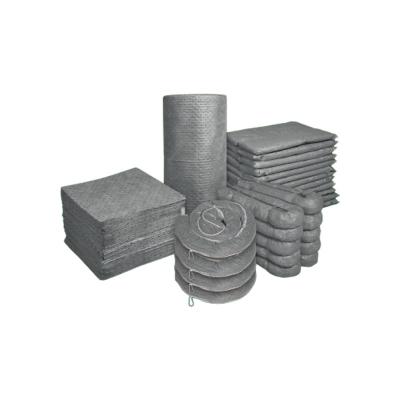 Gray General Purpose Sorbent Pad And Pillow For Universal Spills Maintenance