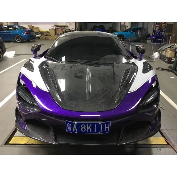 For McLaren 720S Carbon Fiber Hood 720S Upgraded Top-style Carbon Fiber Hood Engine Cover