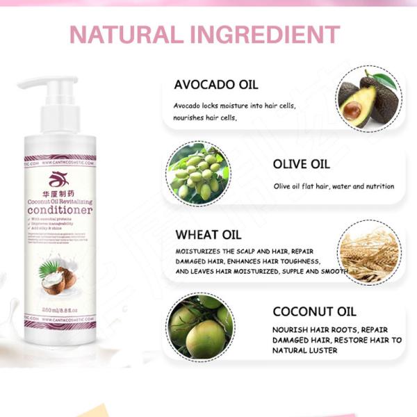 Vegan Coconut Hair Mask Shampoo Conditioner Serum Hair Care Set