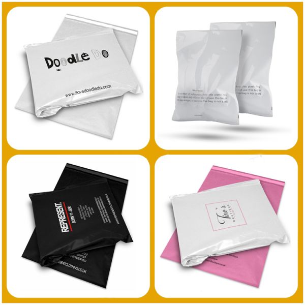Aluminum Foil Yin And Yang Self Adhesive Plastic Bags With Ziplock For Packing Clothes