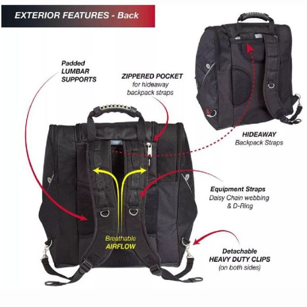 Мулти функциональный сноуборд лыжи кладет в мешки рюкзак лыжного ботинка большую емкость