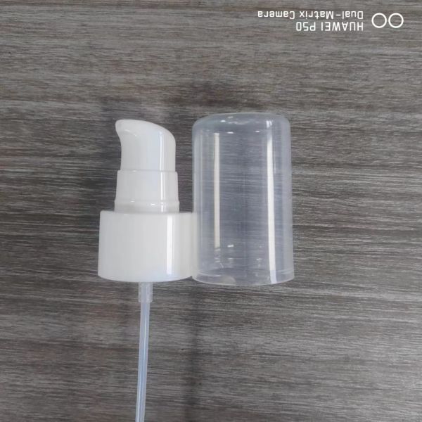 All Plastic Serum Pump Cream Pump 18/20/24/28 Half Cap Full Cap