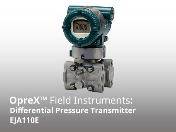 YOKOGAWA EJA110E Differential Pressure Transmitter with Hastelloy C-276 Diaphragm