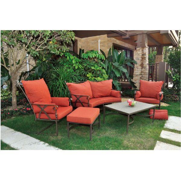 wrought iron beach/garden/patio chair-20019