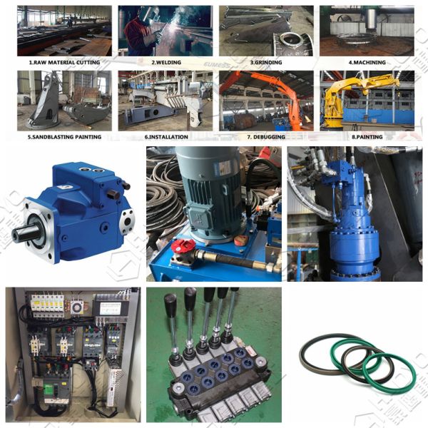 Marine 10t  Vessels Electric Deck Hanging Crane Marine Ship Deck Crane