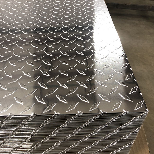 4 X 8 Placas de alumínio quadriculadas 0,5 mm 1,0 mm 1 barra Placas de alumínio quadriculadas