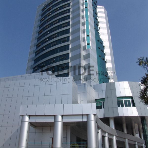 Outside Decorative Wall Panels Aluminum Metal Wall Screens