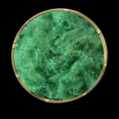 Não fibra de grampo de poliéster tingida 1.4D×38mm de Siliconized narcótico contínuo para girar