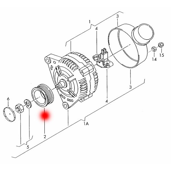 L'équipement est équipé d'un système de freinage à roues libres.