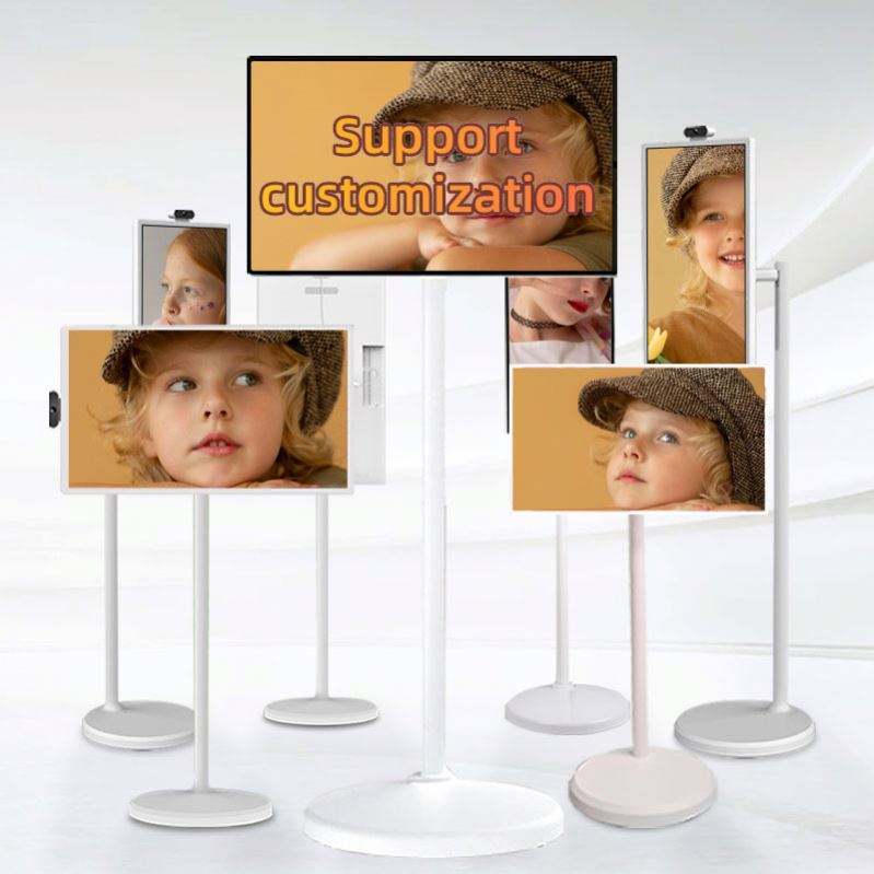 1920*1080 Commercial Display 24 Inch Bestie Portable Mobile TV Screen