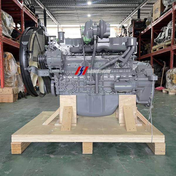 6BG1 Isuzu Engine Inline Six Turbocharged Diesel Engine 7.85L Easy Maintenance