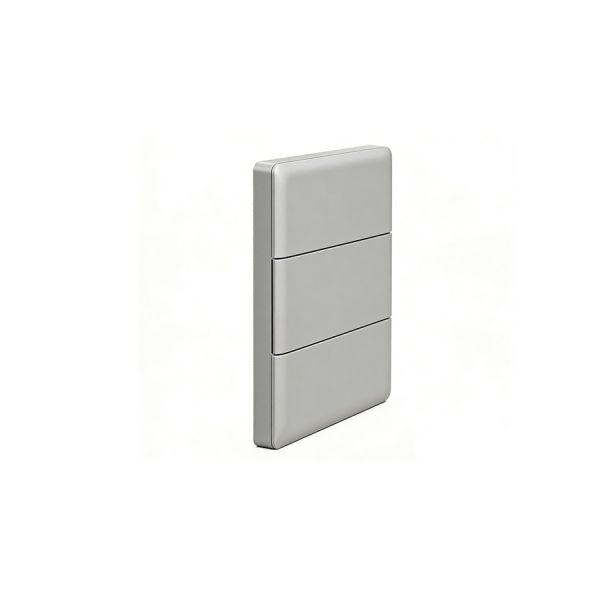 6-Key High-Density KNX Push Button with Full KNX Programmability and Industrial-Grade Durability