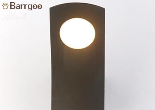 Warm White Aluminum Housing LED Outdoor Wall Lights For Houses Garden Pathway