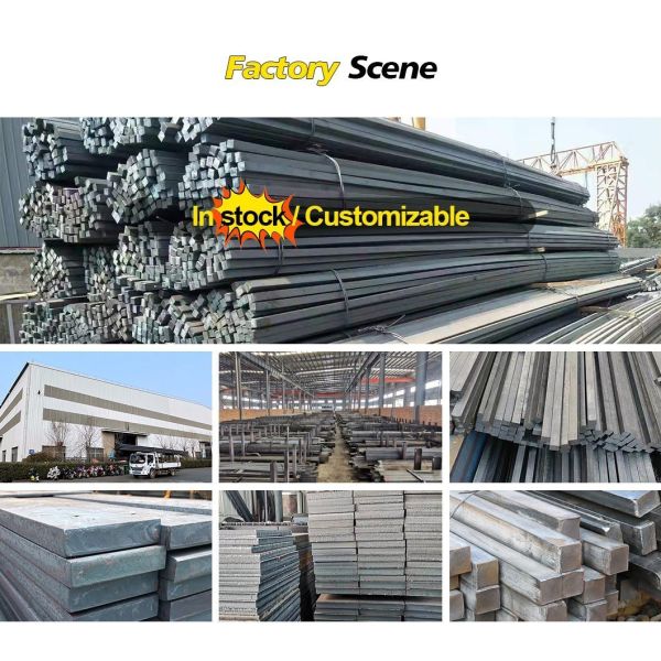 Длина 6-12 м или по запросу квадратная сталь/плоская сталь для производства листовых пружин