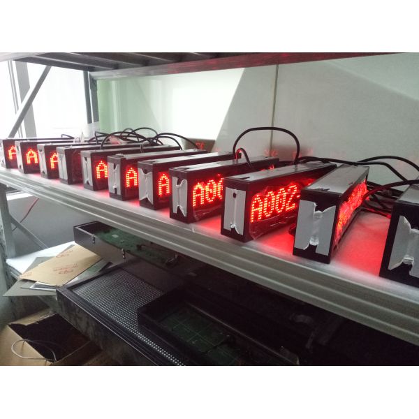 LCD Counter Queue Management System Wireless Wired Qms