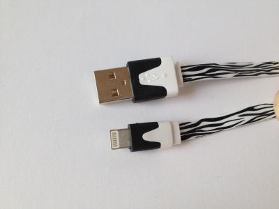 Dados de MFi USB do pino do dispositivo cabo de carregamento rápido de MFi do carregador de 8 para o iPone 5 5s 6 6plus