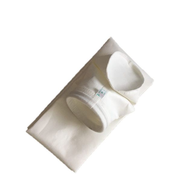 Cement Plant Water Repellent Oil Coated Dust Collector Bag 130*2450 Polyester Dust Bag