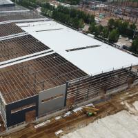 Estrutura de Edifício de Aço PEB Q235B Q355B para Armazém Oficina
