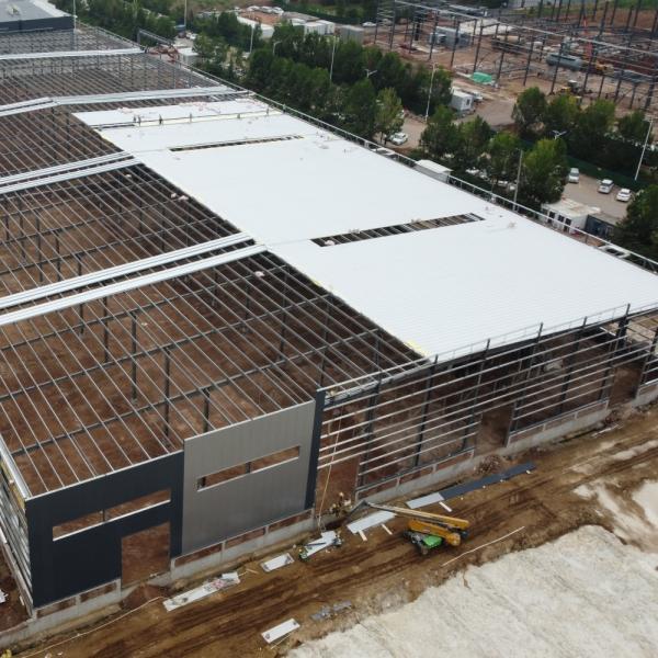 Estrutura de Edifício de Aço PEB Q235B Q355B para Armazém Oficina